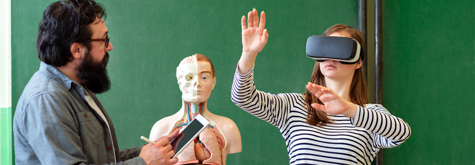 VR and AR tools are enhancing biology and health and wellness classes